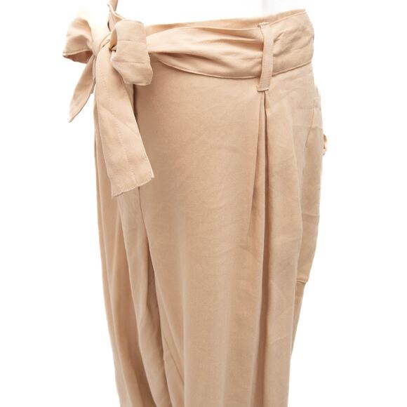 Calvin Klein Tan High Waist Belted Cargo Pants Plus Size 20 - Picture 2 of 11